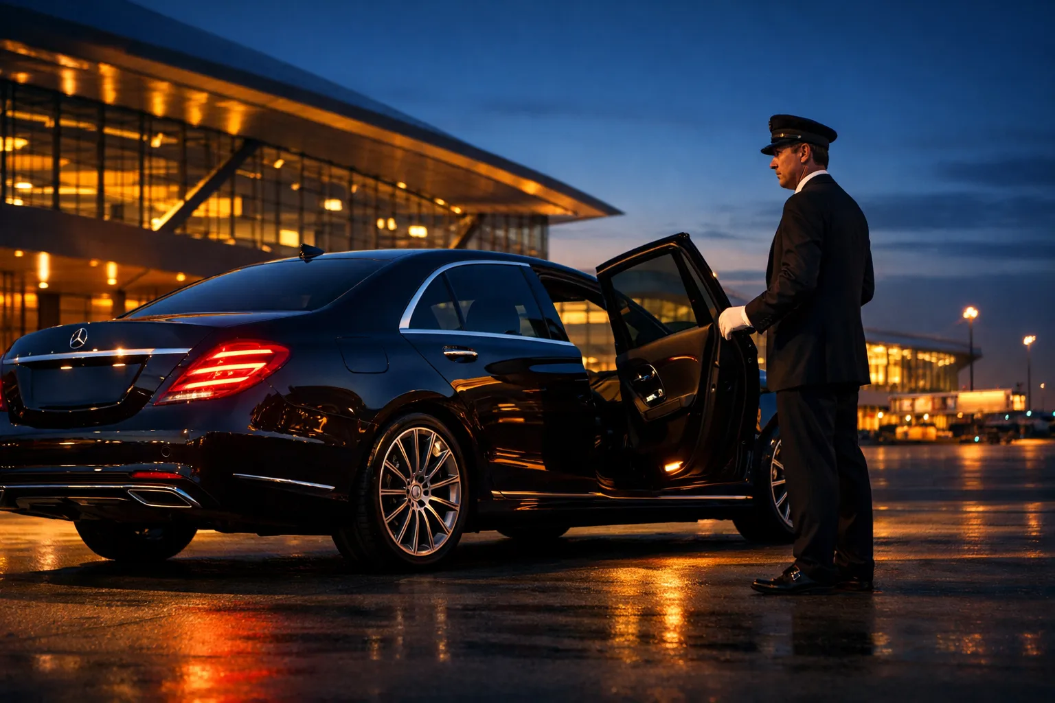 Luxury airport transfer service