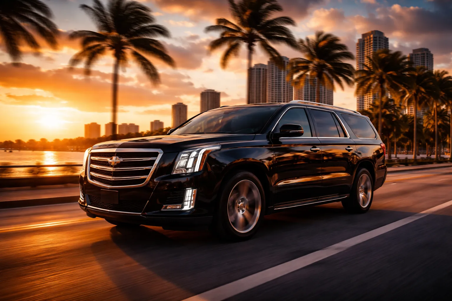 Hourly charter luxury service